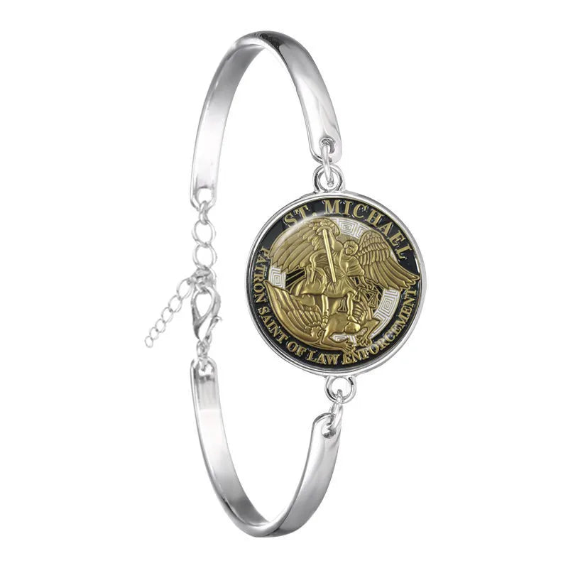 Metal Bracelet - St. Michael