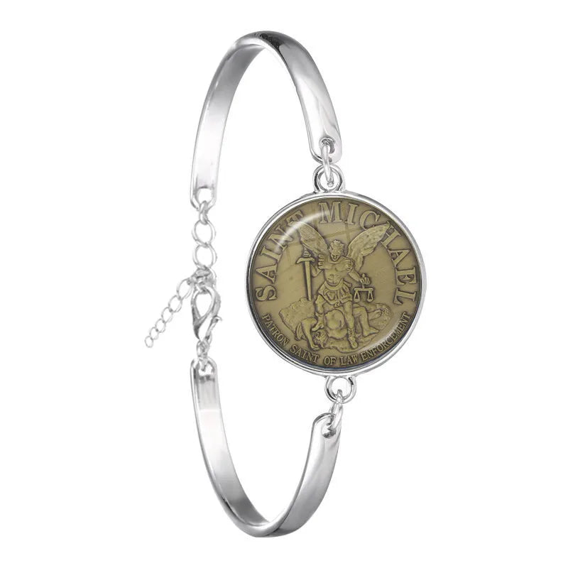 Metal Bracelet - St. Michael