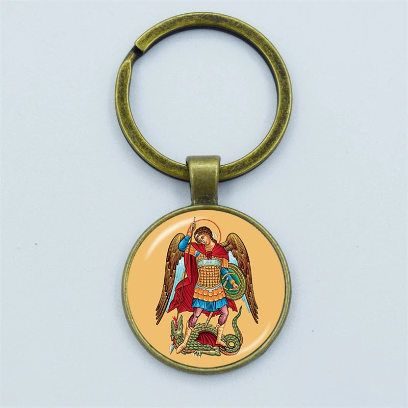 Orthodox Keychains - Archangel Michael