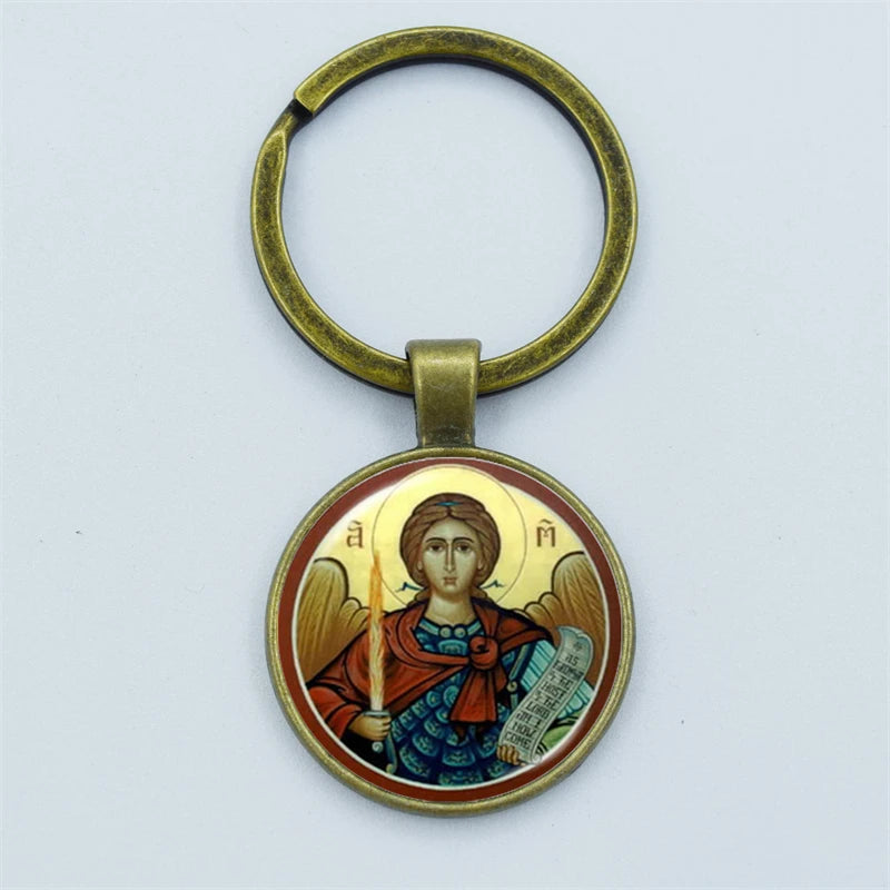 Orthodox Keychains - Archangel Michael