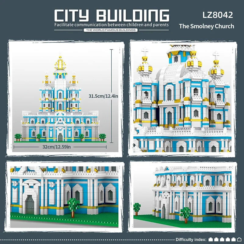 City Building LEGO 3737 Pieces - Orthodox Church