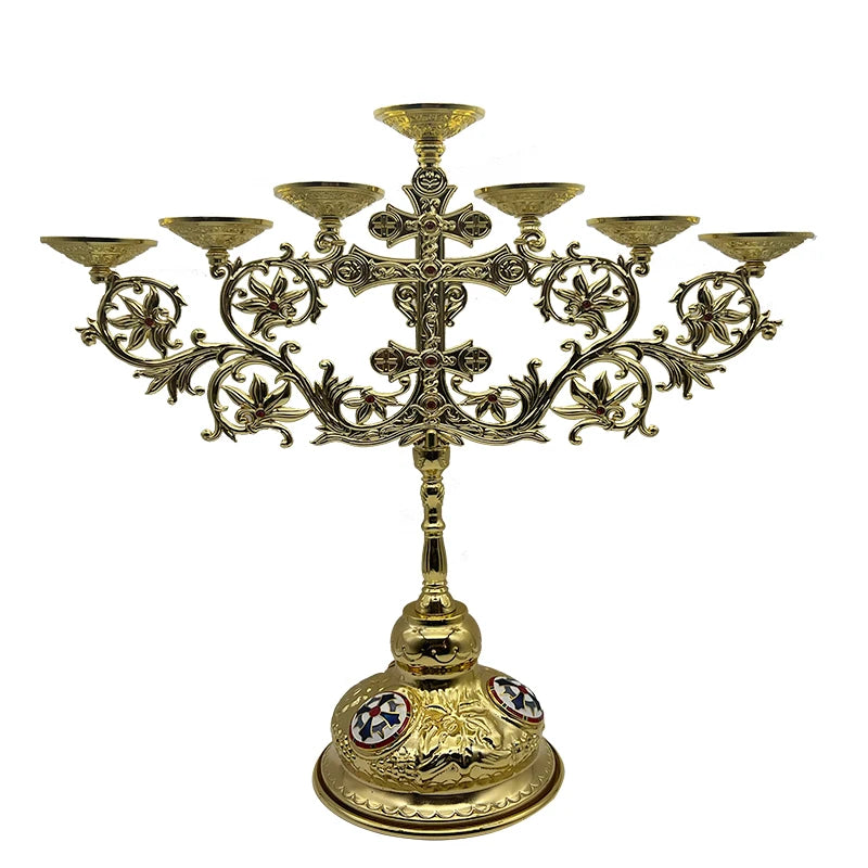 Orthodox Enameled Candle stand