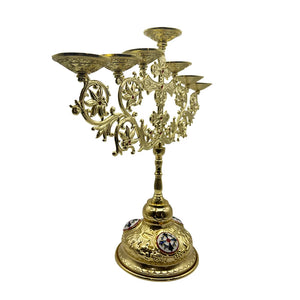 Orthodox Enameled Candle stand