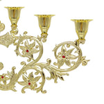 Load image into Gallery viewer, Orthodox Enameled Long Candle stand
