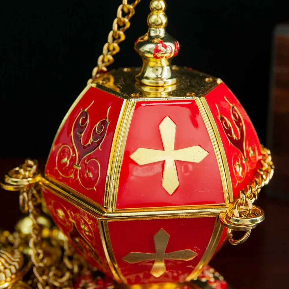 Red Orthodox Censer