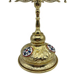 Load image into Gallery viewer, Orthodox Enameled Candle stand
