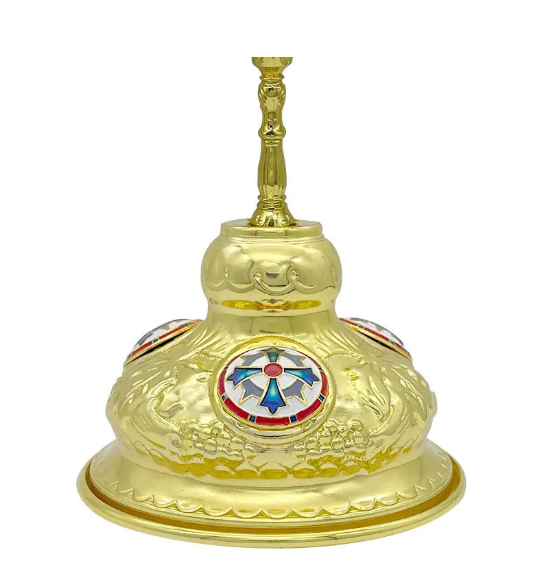 Orthodox Enameled Long Candle stand