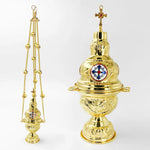 Load image into Gallery viewer, Orthodox Censer with Bells
