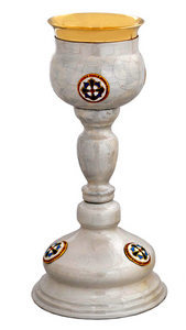 Ivory Enameled Chalice