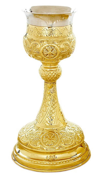 Vine-Embossed Chalice