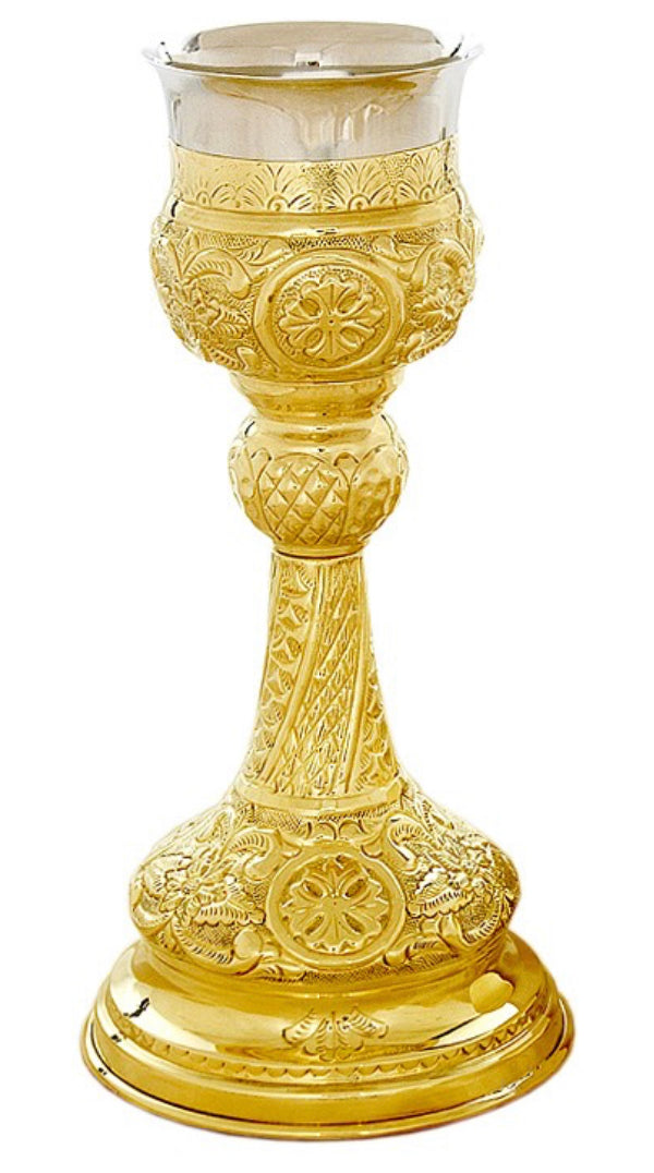 Vine-Embossed Chalice