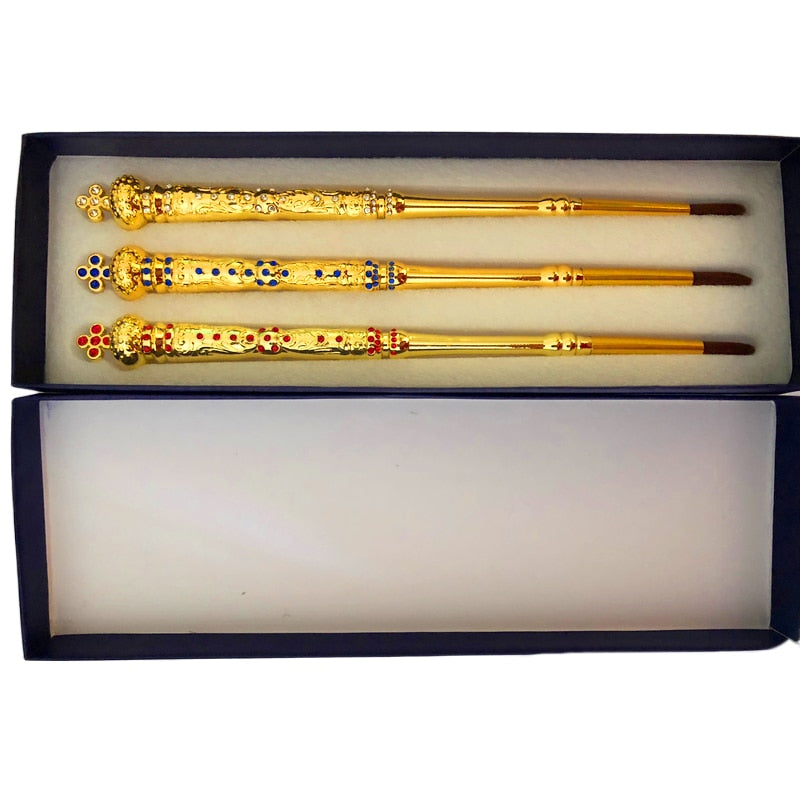 Orthodox Anointing Brush (Set of 3)